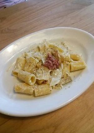 コンビーフのチーズクリームパスタ-レシピのメイン写真