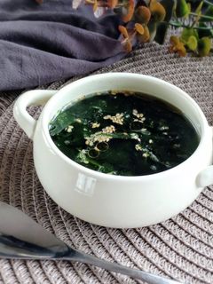 レンジで簡単☆わかめスープ。-レシピのメイン写真