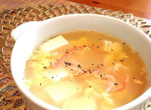 中華街の味♡ふわとろカニ玉スープ-レシピのメイン写真