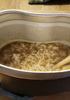 飯盒(はんごう)インスタントラーメン-レシピのメイン写真