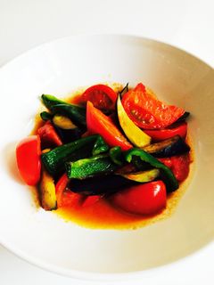 夏野菜のニンニク醤油炒め-レシピのメイン写真