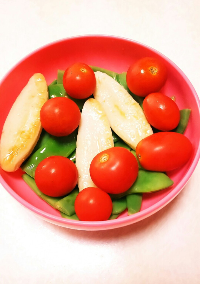 ささかまささげトマトめんつゆサラダ-レシピのメイン写真