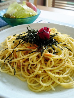 簡単ふりかけパスタ-レシピのメイン写真
