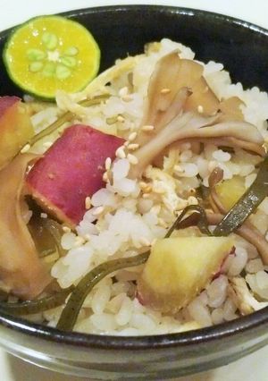 さつま芋の炊き込みご飯-レシピのメイン写真