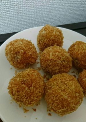 節約揚げない☆簡単かぼちゃコロッケ-レシピのメイン写真