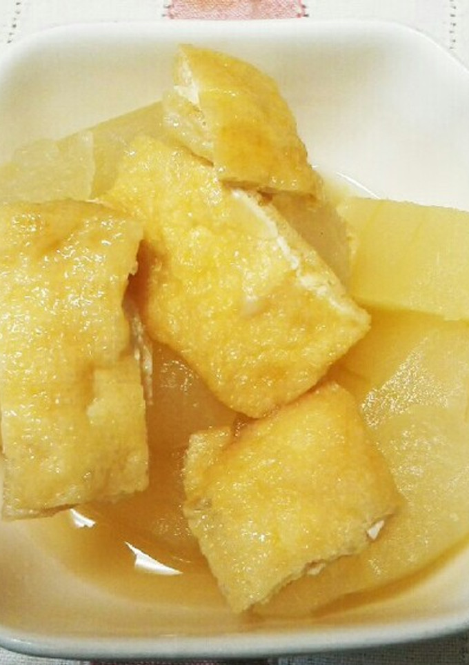 冬瓜とお揚げの煮物-レシピのメイン写真