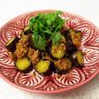 なすとひき肉のミートソース風炒め