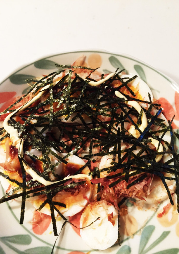 まるでお好み焼き ゆで卵-レシピのメイン写真