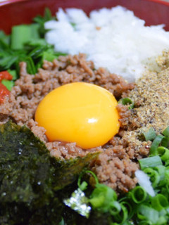 まぜそば風まぜそば!-レシピのメイン写真