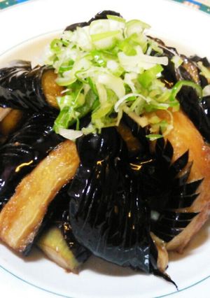 味付けは２つ！揚げナスの生姜醤油合え-レシピのメイン写真