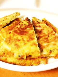 離乳食後期〜完了期★うどんのお好み焼き-レシピのメイン写真