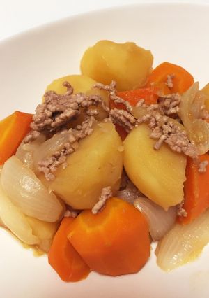 炒めない♪じゃがいもほくほく肉じゃが-レシピのメイン写真