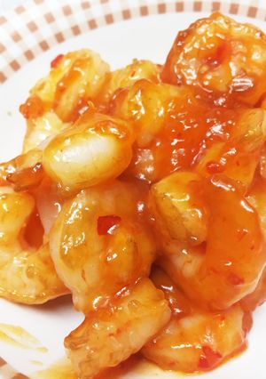 お弁当に超速♫チリソースでエビチリ-レシピのメイン写真