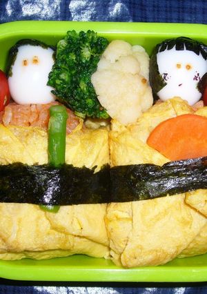 お雛様のお弁当-レシピのメイン写真