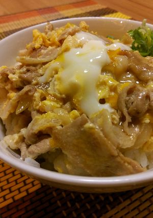 【甘辛】ランチに♡豚と卵の他人丼-レシピのメイン写真
