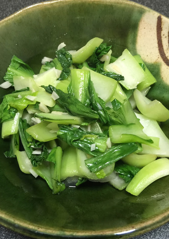 青梗菜炒め-レシピのメイン写真