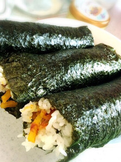 沢庵とかつお節で簡単こうこ(新香)巻き♪-レシピのメイン写真