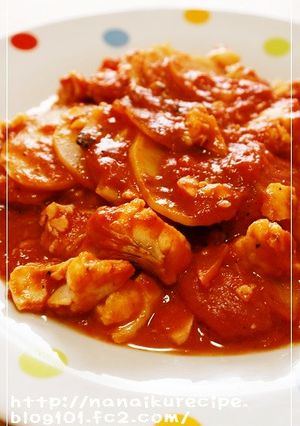 たらとポテトのトマトクリーム煮込み-レシピのメイン写真