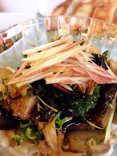 揚げ浸し風ナスと4種のきのこ素麺-レシピのメイン写真