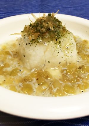 ＊茄子としらすの餡かけ粥＊ 離乳食中期〜-レシピのメイン写真