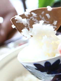 古米を美味しく-レシピのメイン写真