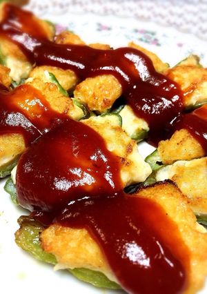 ピーマンの肉詰め-レシピのメイン写真