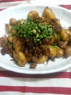 新じゃがとコーンビーフ炒め-レシピのメイン写真