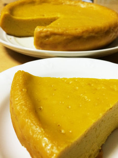 炊飯器とミキサーで簡単!かぼちゃケーキ-レシピのメイン写真