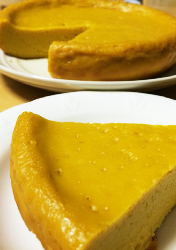 炊飯器とミキサーで簡単！かぼちゃケーキ-レシピのメイン写真