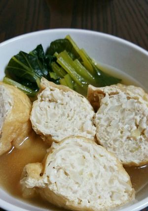油揚げの射込み煮-レシピのメイン写真