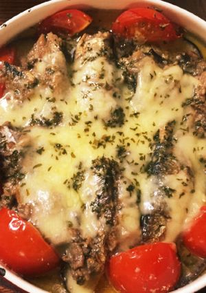 オイルサーディンのチーズ焼き-レシピのメイン写真