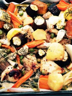 たっぷり野菜で彩り◎ぎゅうぎゅう焼き-レシピのメイン写真