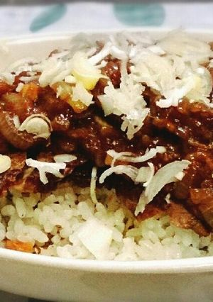 再現レシピ！シャリアピンステーキ丼-レシピのメイン写真