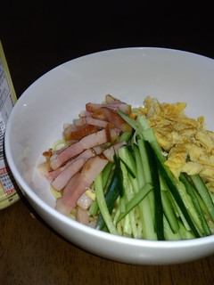 簡単!レンジで冷やし中華(冷麺)-レシピのメイン写真