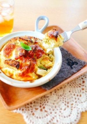 リメイクレシピ＊余ったパンでパングラタン-レシピのメイン写真