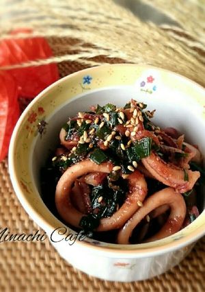 イカのネギ味噌炒め-レシピのメイン写真