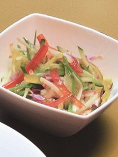 きのことりんご入り彩り野菜のサラダ-レシピのメイン写真