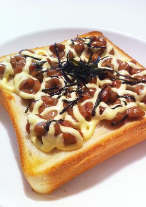 超簡単☆納豆マヨパン-レシピのメイン写真