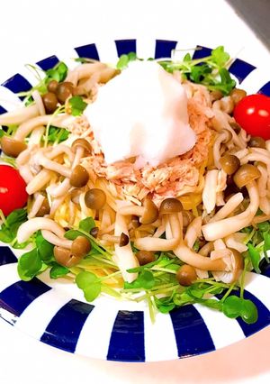 ＊青じそドレッシングで！さっぱりパスタ♡-レシピのメイン写真