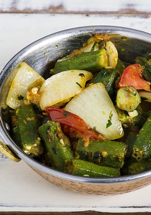 ルー不使用☆カレー粉でつくるオクラカレー-レシピのメイン写真