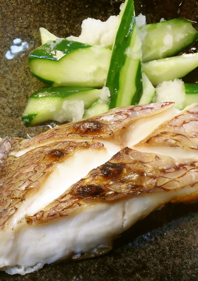 魚焼きレンジで簡単に鯛の塩焼き-レシピのメイン写真