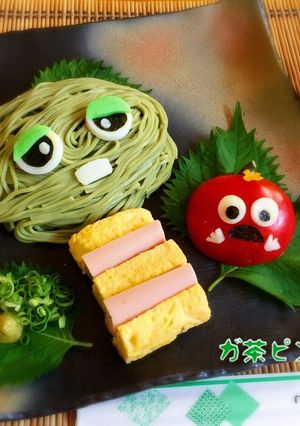 茶蕎麦でガ茶ピン(ΘϖΘ)ｶﾞﾁｬﾋﾟﾝ-レシピのメイン写真