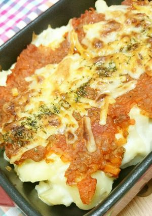 キヌアミートソースのポテトグラタン-レシピのメイン写真