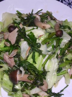 春菊のポン酢炒め☆-レシピのメイン写真
