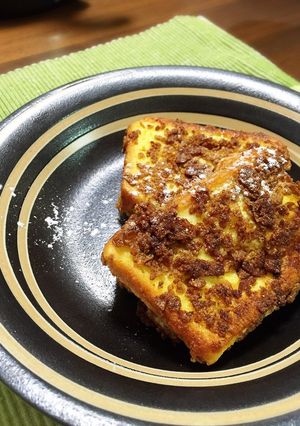 新食感❤︎ザクザクとろんフレンチトースト-レシピのメイン写真