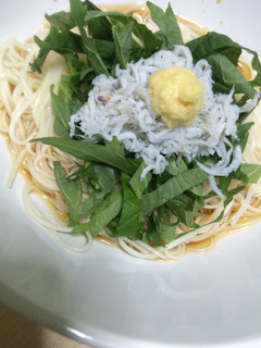 そうめんのシラス生姜アレンジ-レシピのメイン写真
