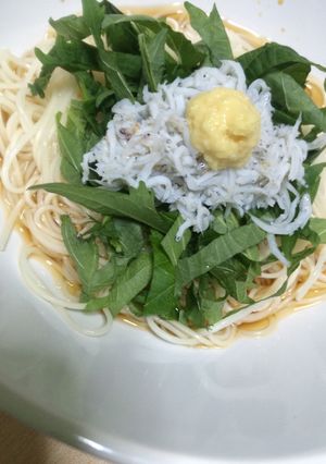 そうめんのシラス生姜アレンジ-レシピのメイン写真