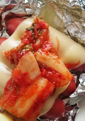 キムチーズソーセージ-レシピのメイン写真