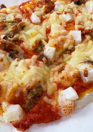材料4つ簡単ピザソース-レシピのメイン写真
