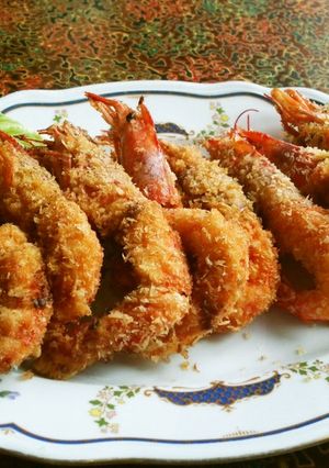 チーズ風味のエビフライ-レシピのメイン写真